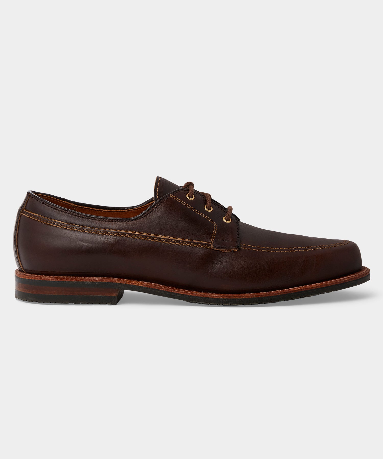 Alden Mocc Toe Leather Blucher – Todd Snyder
