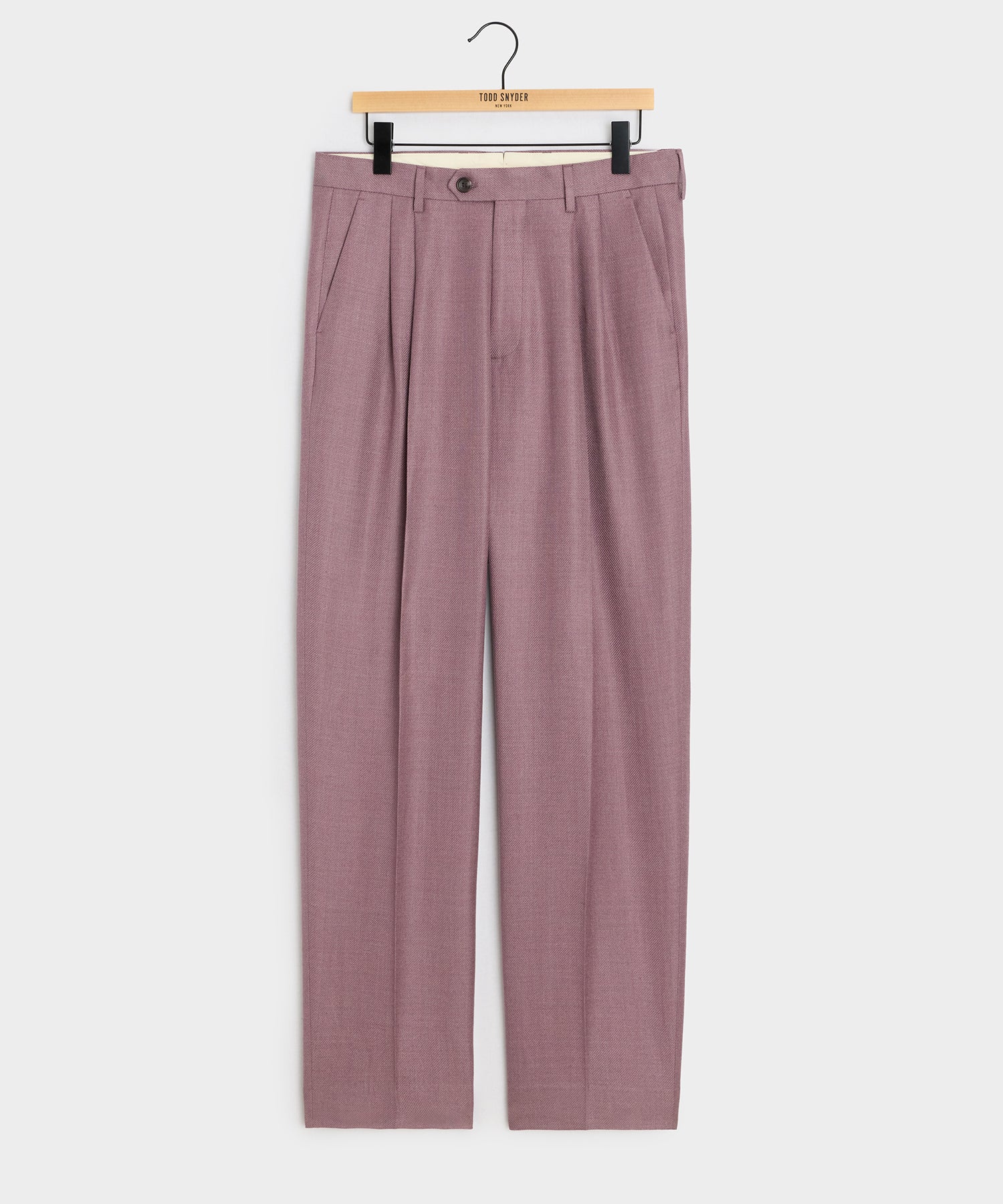 Italian Linen-Wool Wythe Trouser in Pink – Todd Snyder
