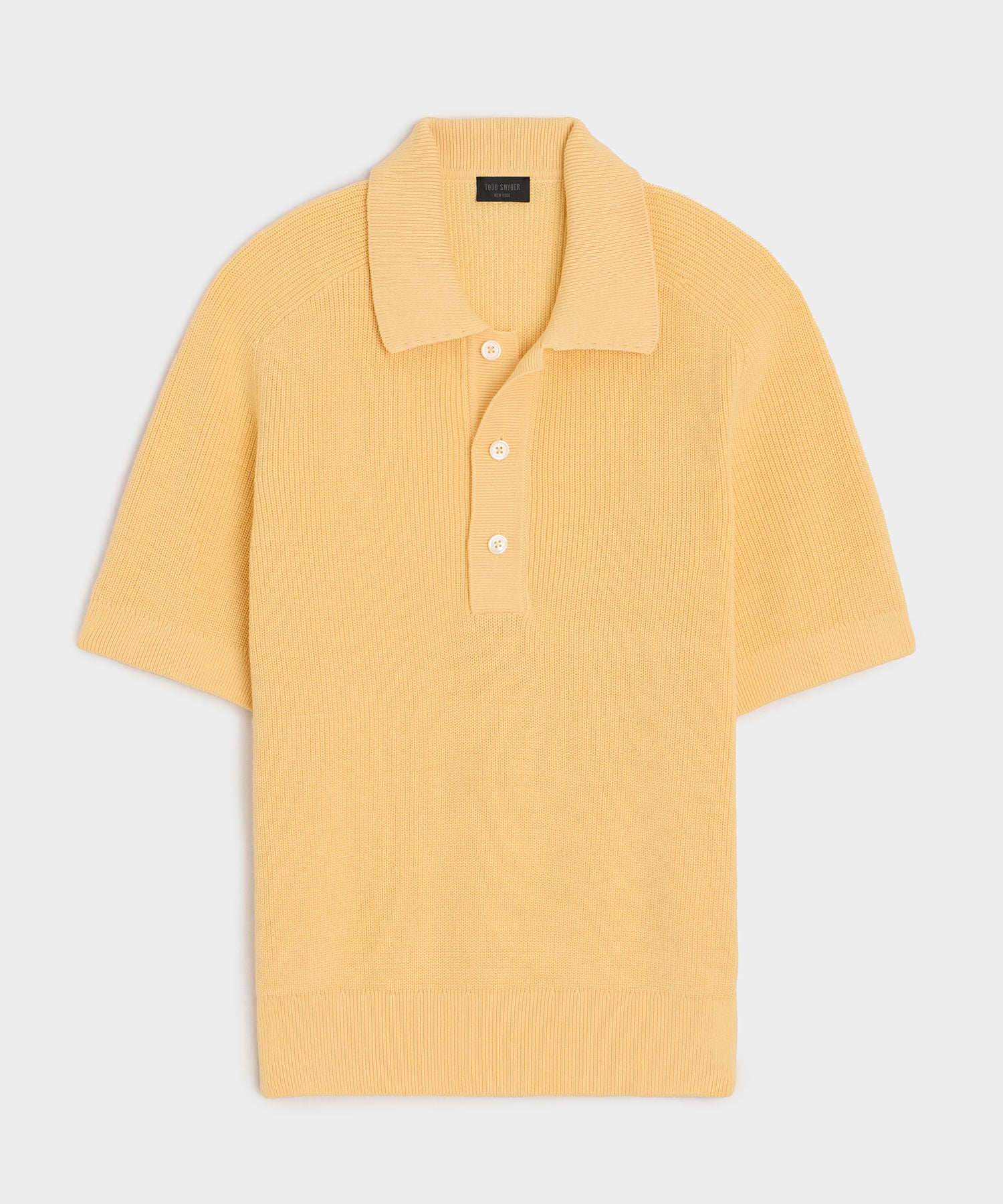 Beechwood Sweater Polo in Sun Soaked – Todd Snyder