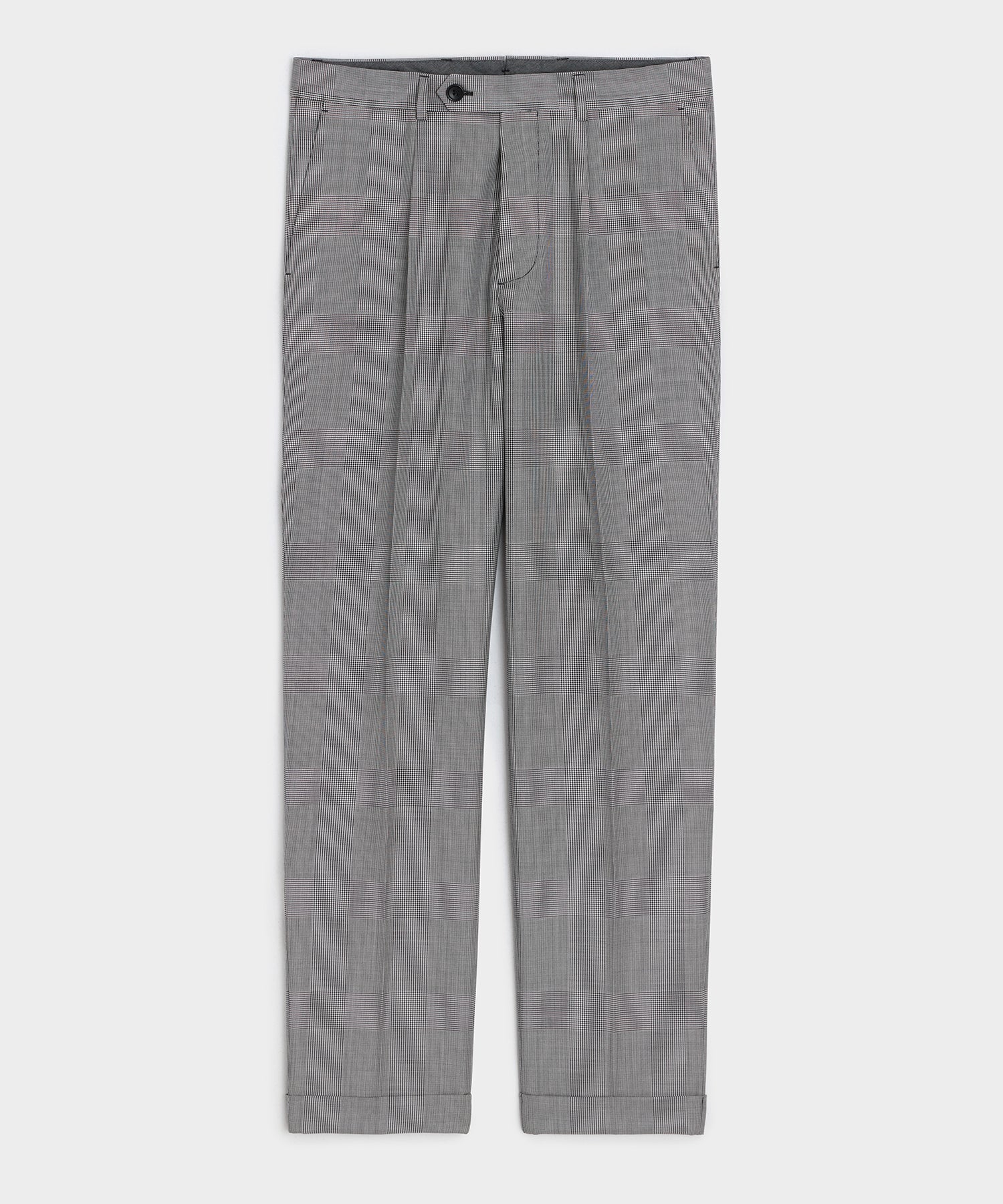 Glen Plaid Madison Trouser in Cream Plaid – Todd Snyder