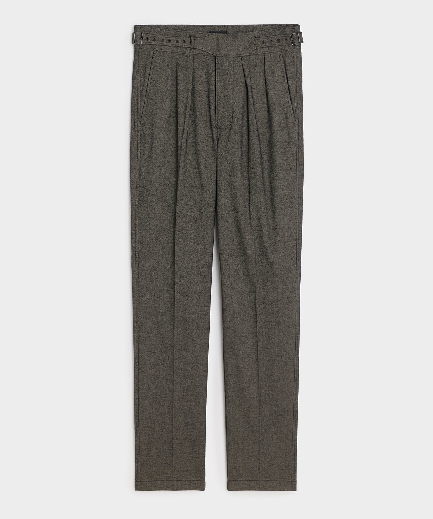 Italian Heathered Cotton Gurkha Trouser in Charcoal – Todd Snyder