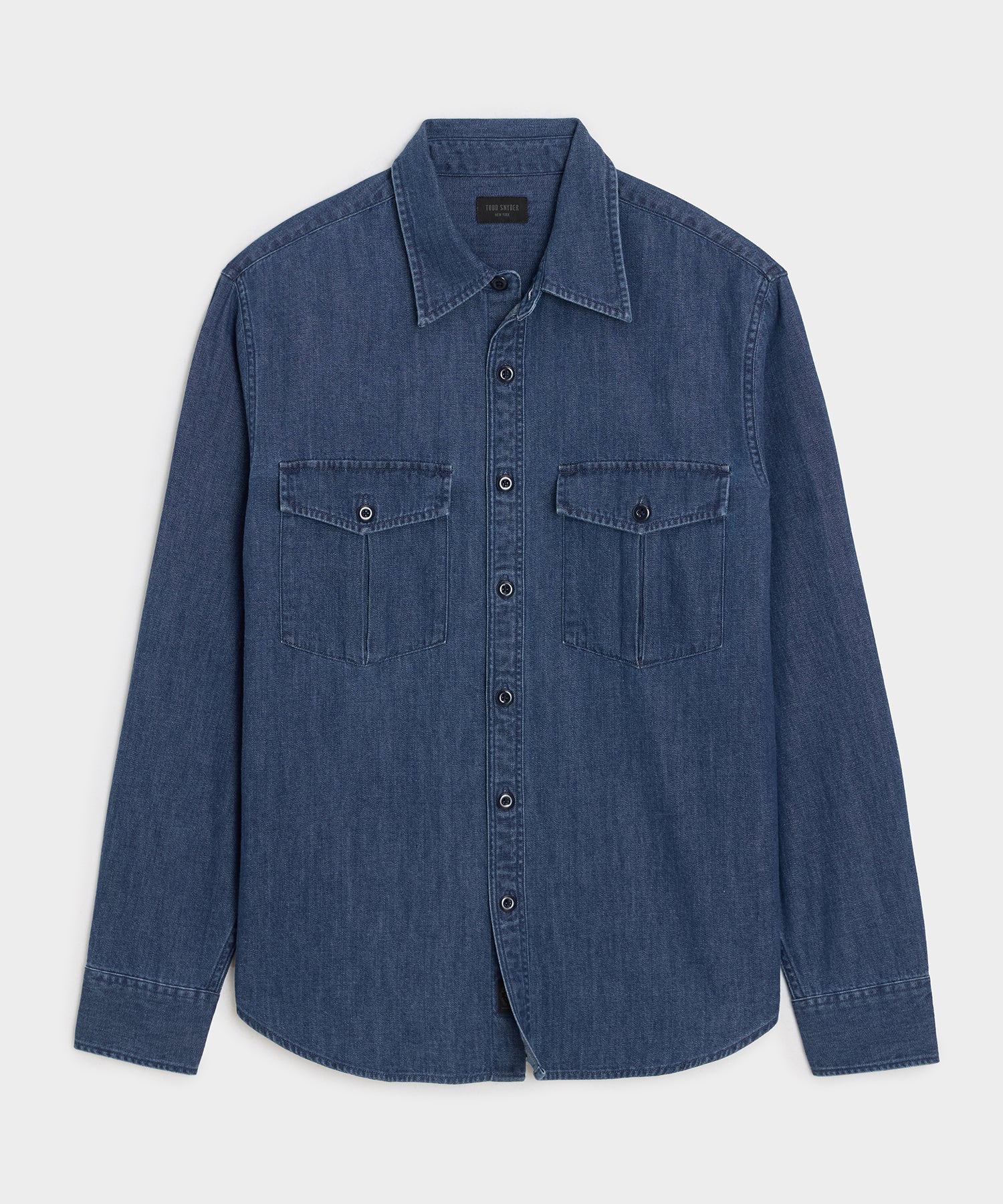 Alps Shirt in Indigo – Todd Snyder