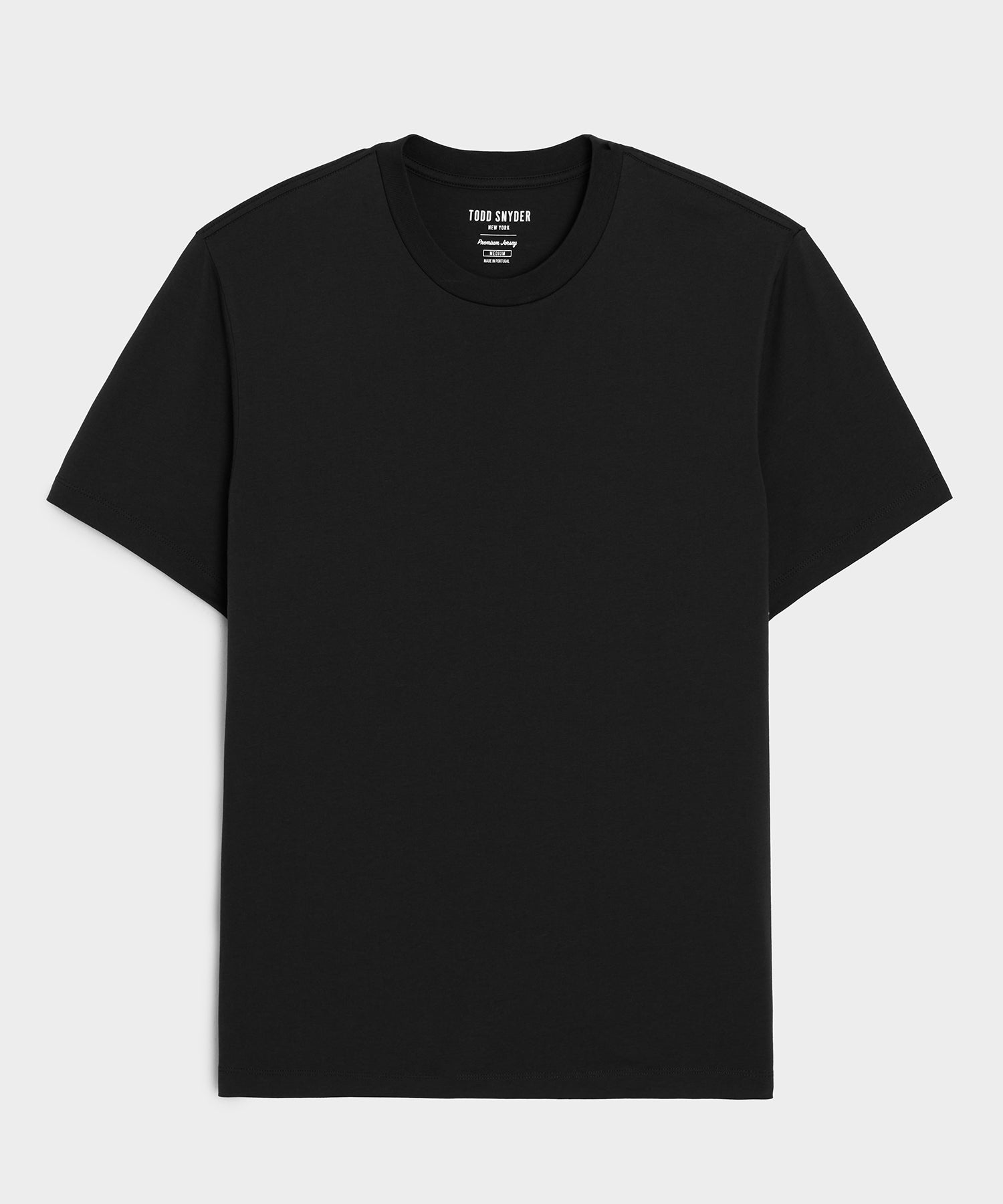 Premium Jersey Tee in Black – Todd Snyder