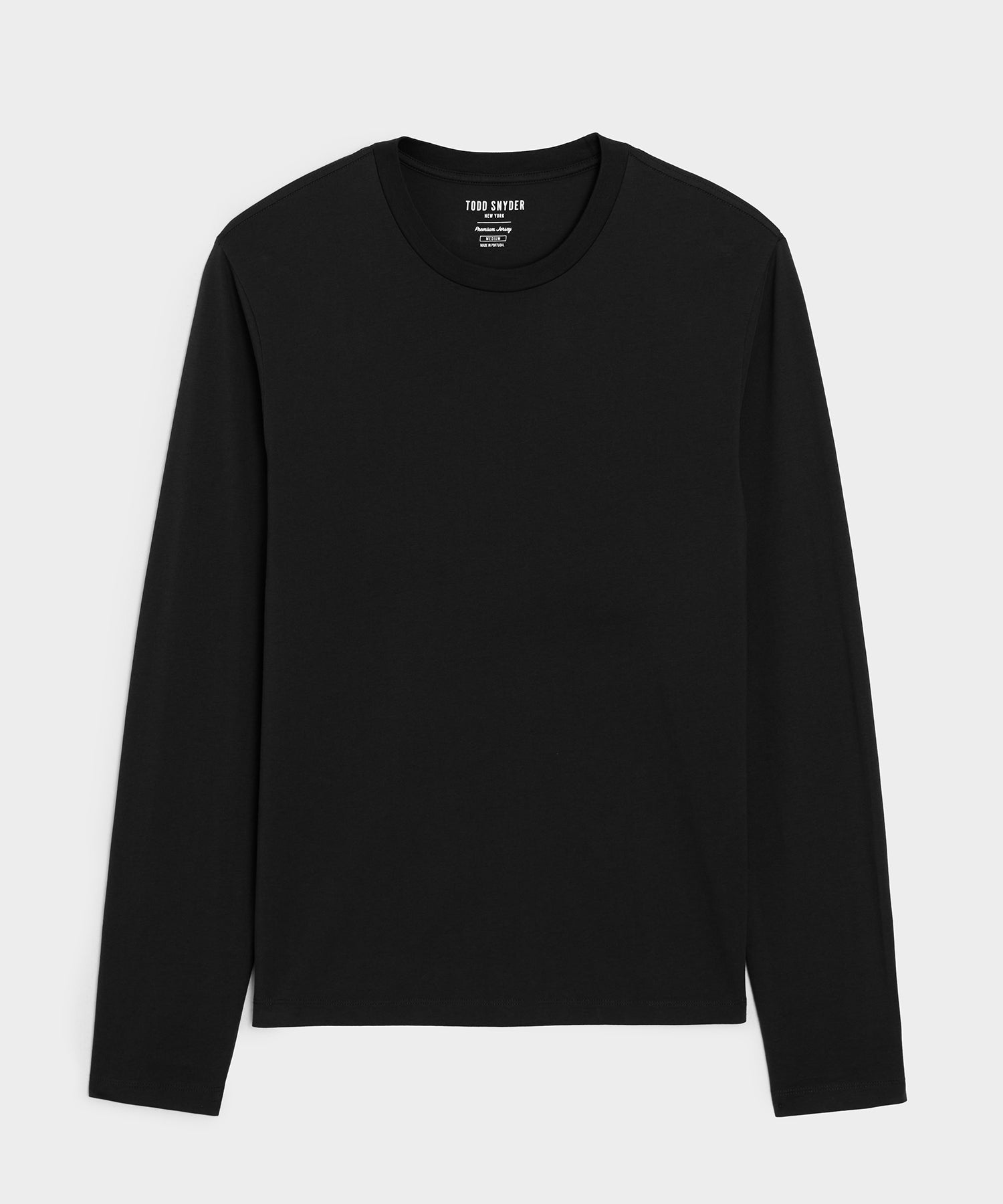 Premium Jersey Tee in Black – Todd Snyder