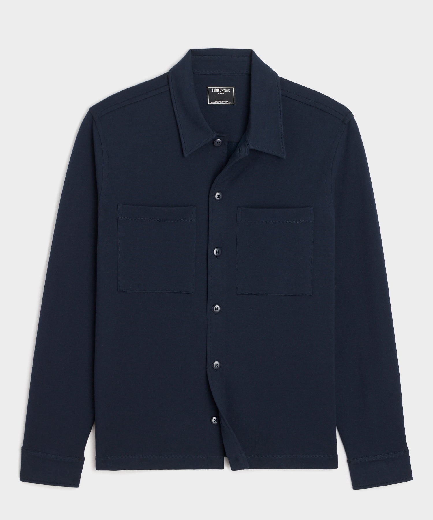Travel Terry Shirt in Navy – Todd Snyder