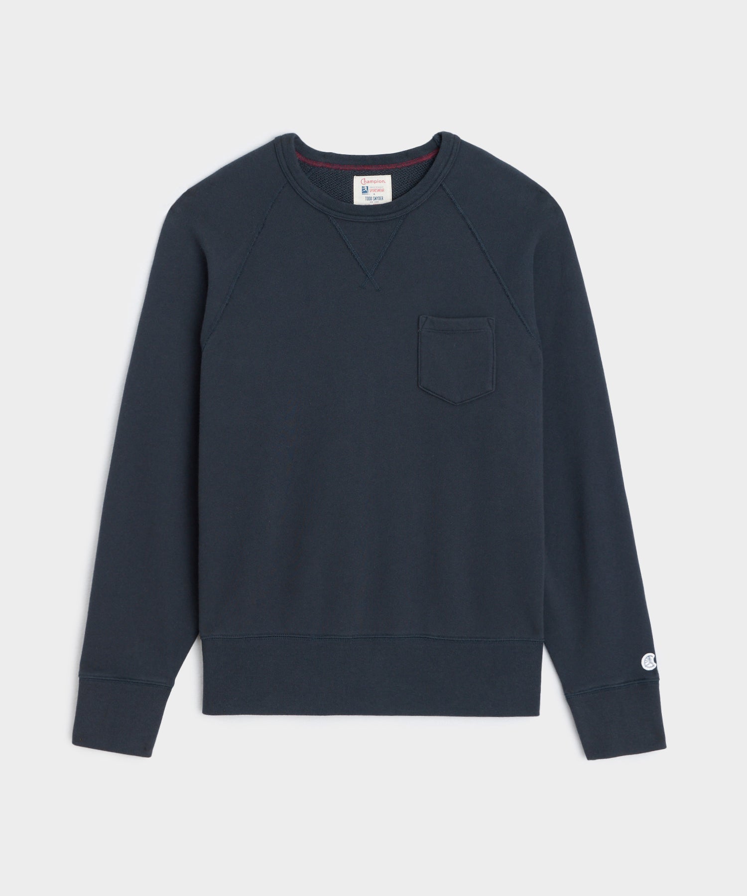 Champion Midweight Pocket Sweatshirt in Original Navy – Todd Snyder