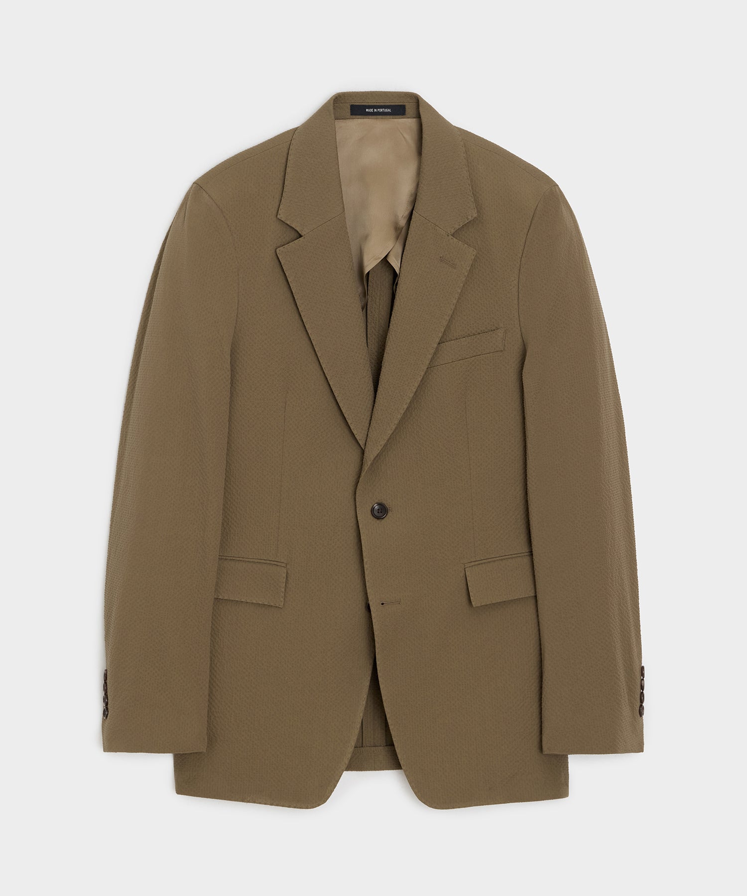 Italian Seersucker Sutton Jacket in Tan – Todd Snyder