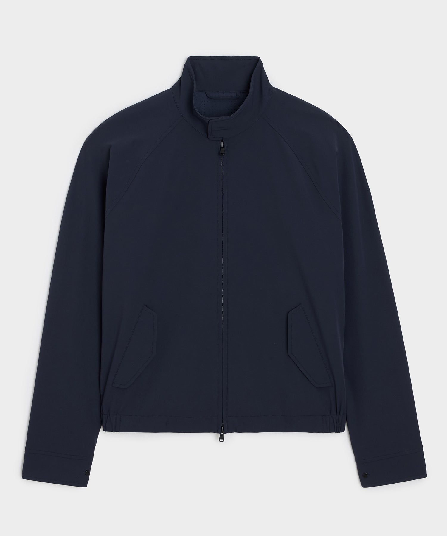 Nylon Harrington Jacket in Classic Navy – Todd Snyder