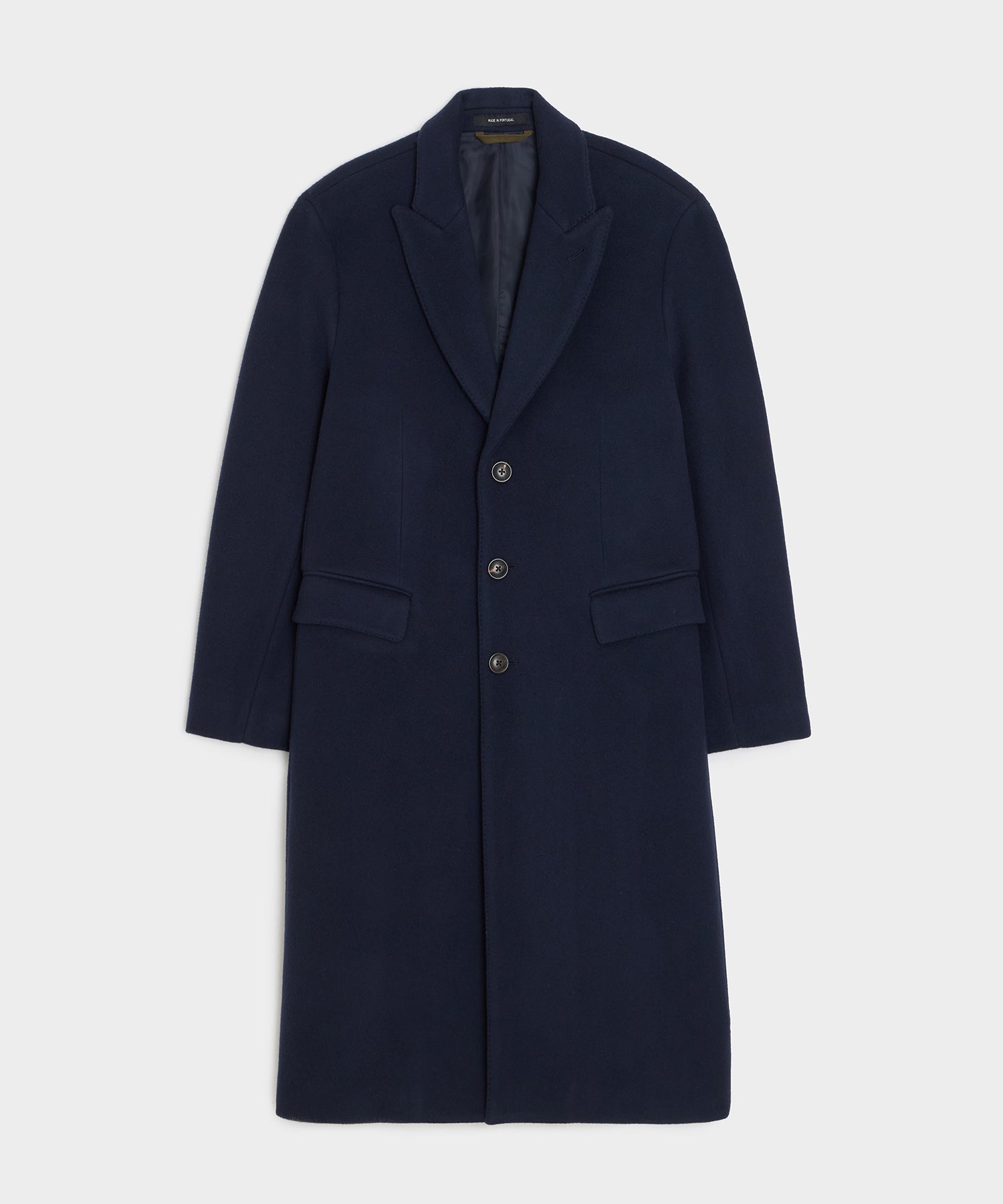 Italian Wool-Cashmere Topcoat in Navy – Todd Snyder