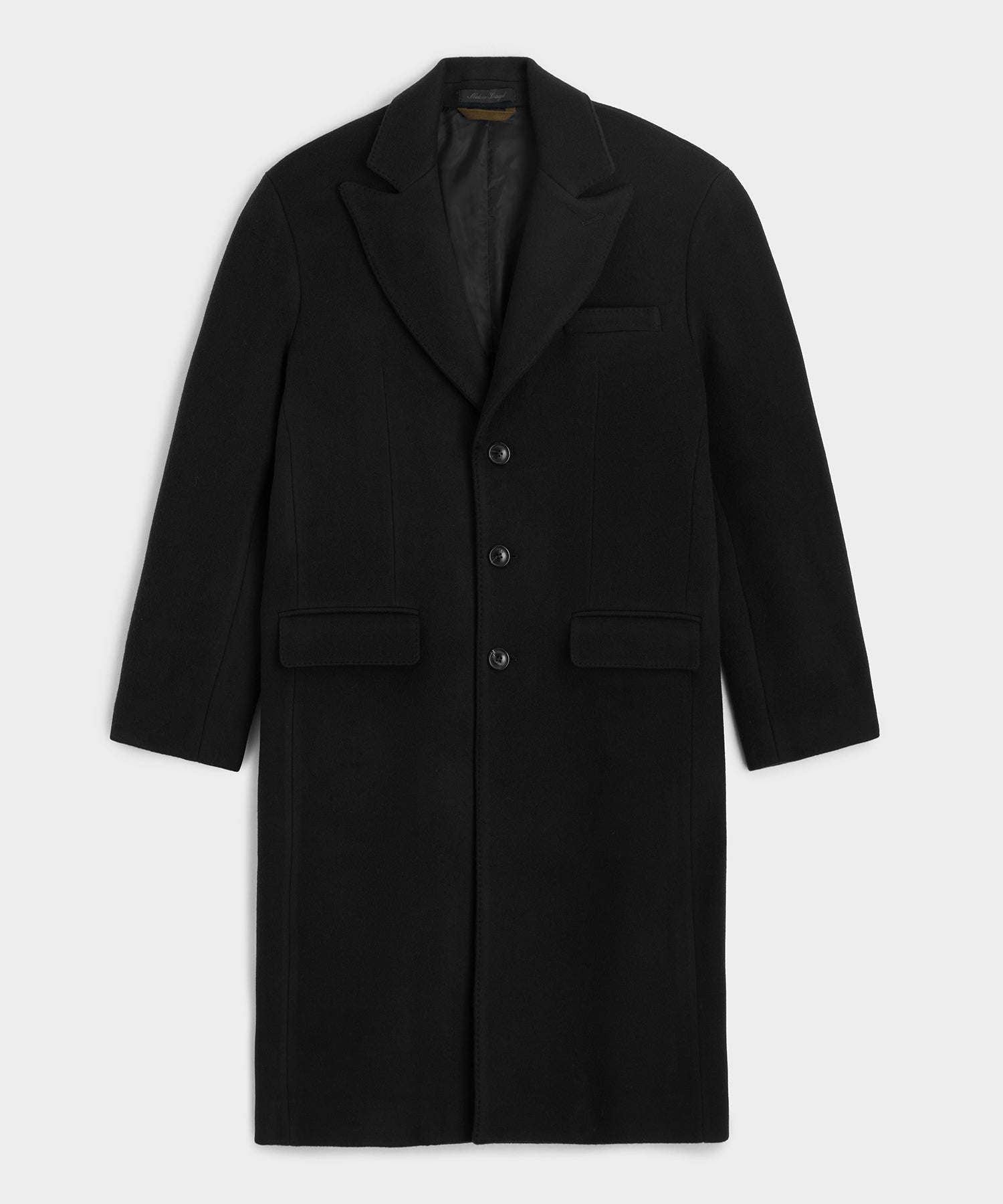 Italian Wool-Cashmere Topcoat in Black – Todd Snyder
