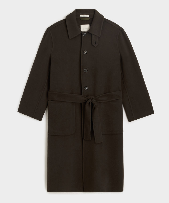 Cashmere Belted Topcoat