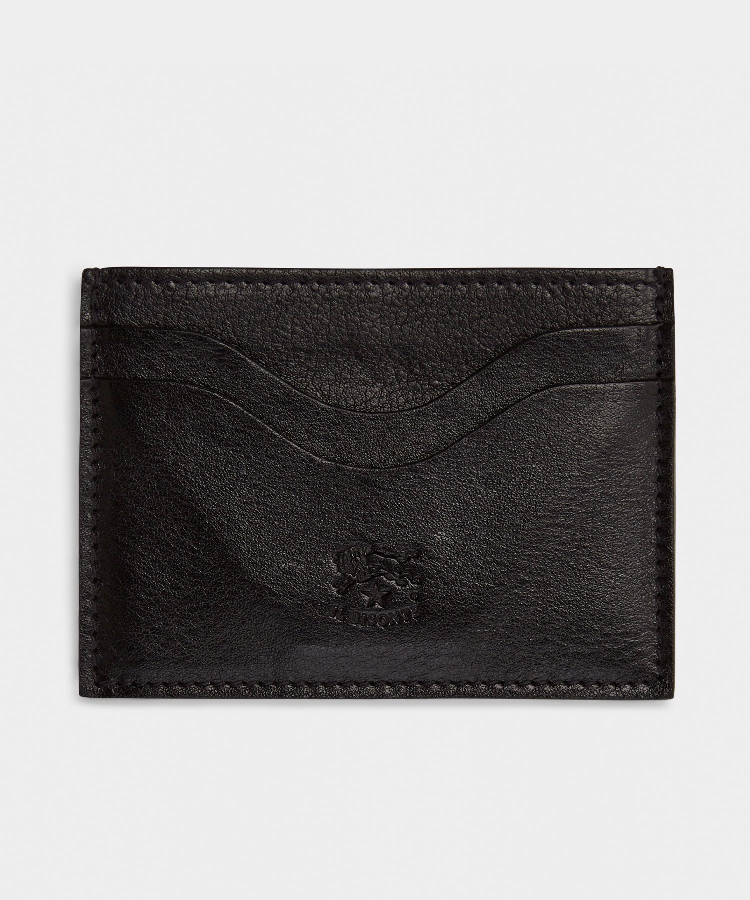 Il Bisonte Salina Leather Card Holder in Black – Todd Snyder