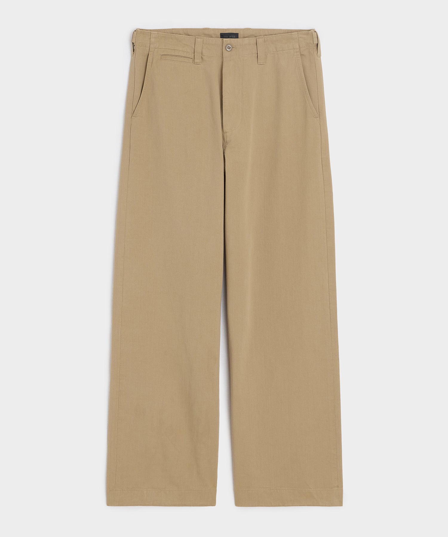 Japanese Selvedge Big Chino in Khaki – Todd Snyder