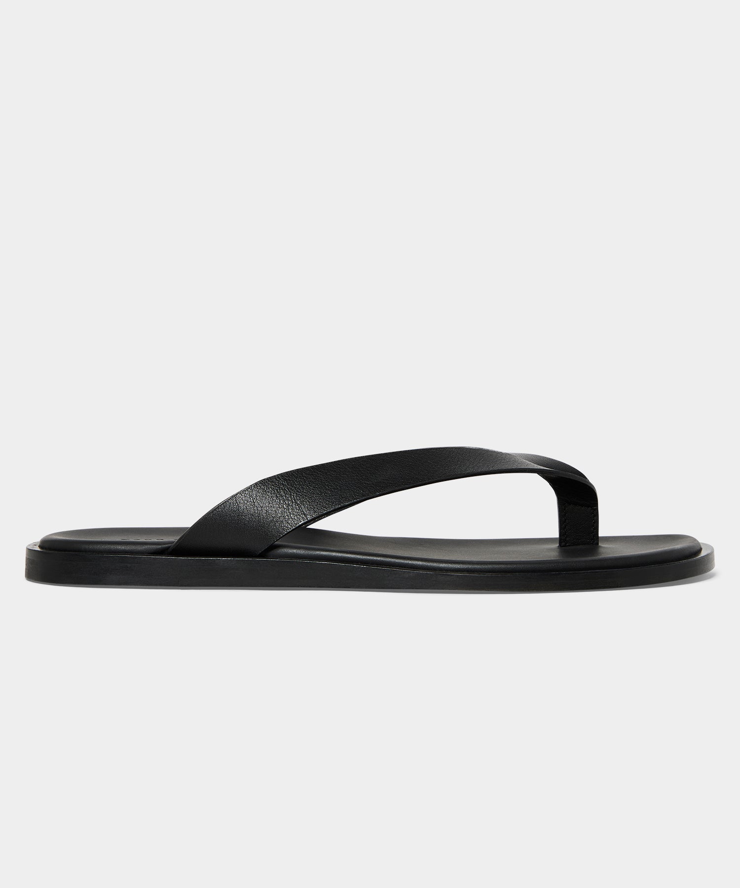 Porto Leather Thong Sandal in Black – Todd Snyder