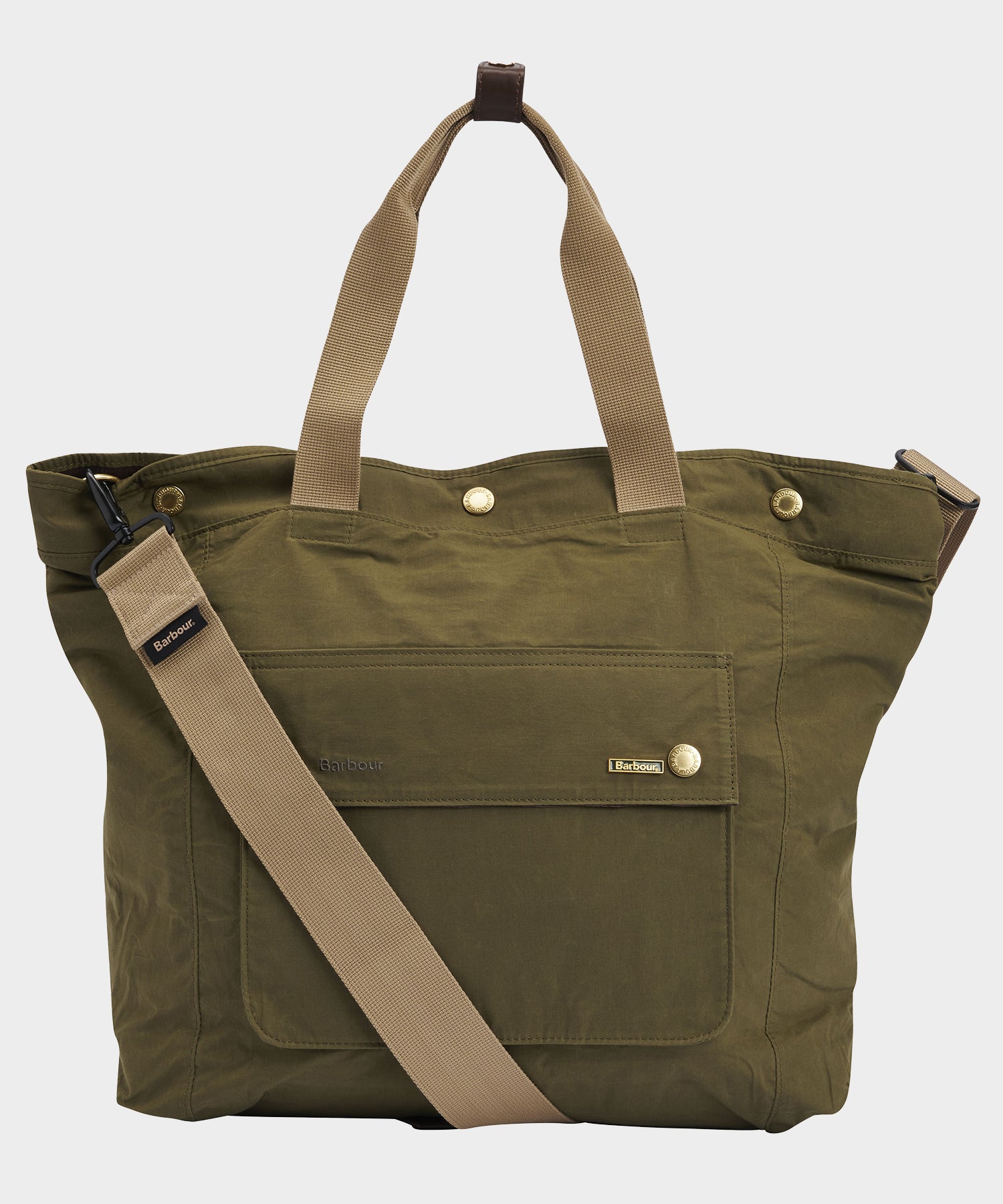Barbour Transport 3-Way Tote Bag in Olive – Todd Snyder