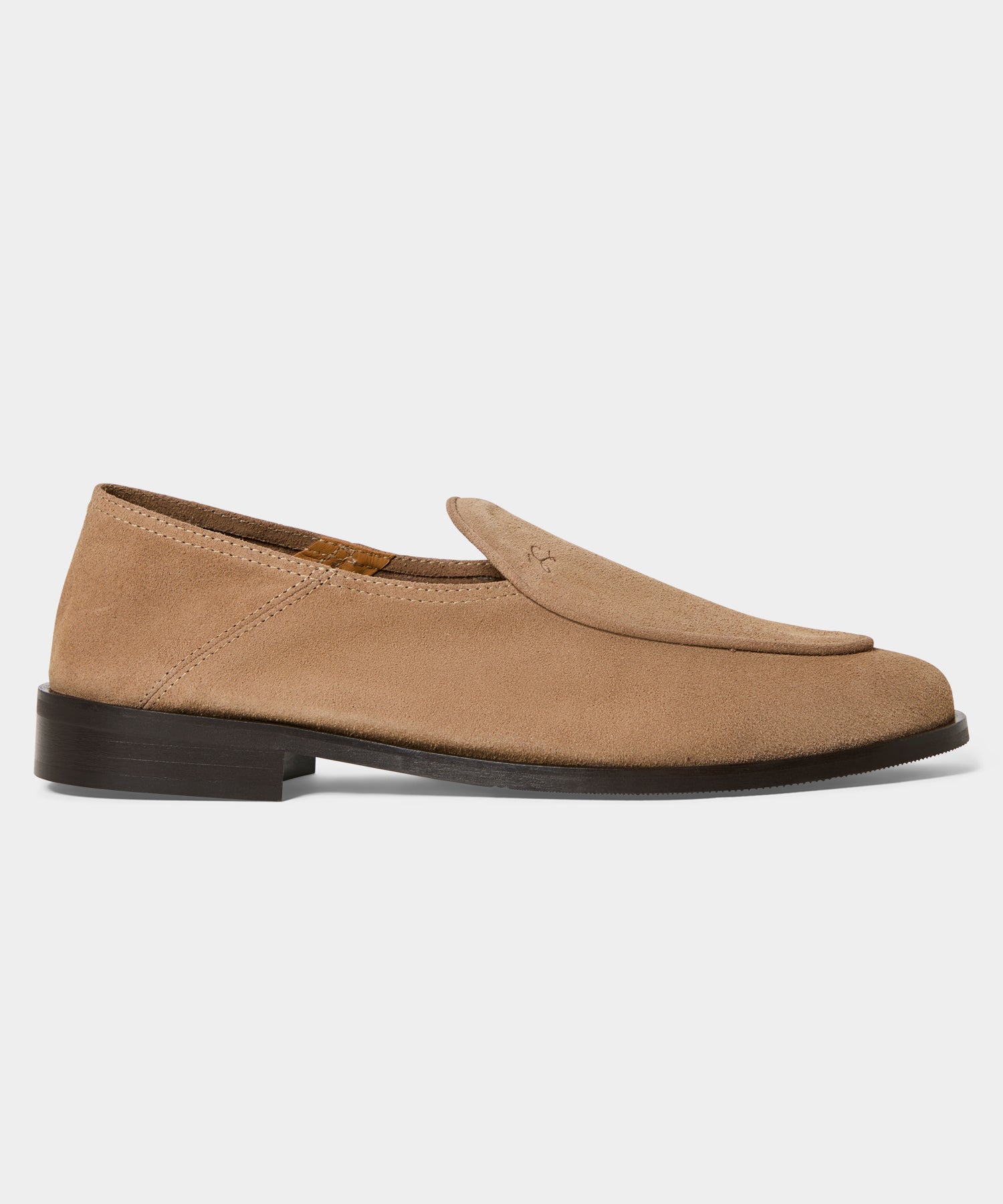 Jacques Solovière Suede Chris Loafer in Tobacco – Todd Snyder