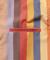BEAMS Plus Italian Collar Multi Stripe Shirt