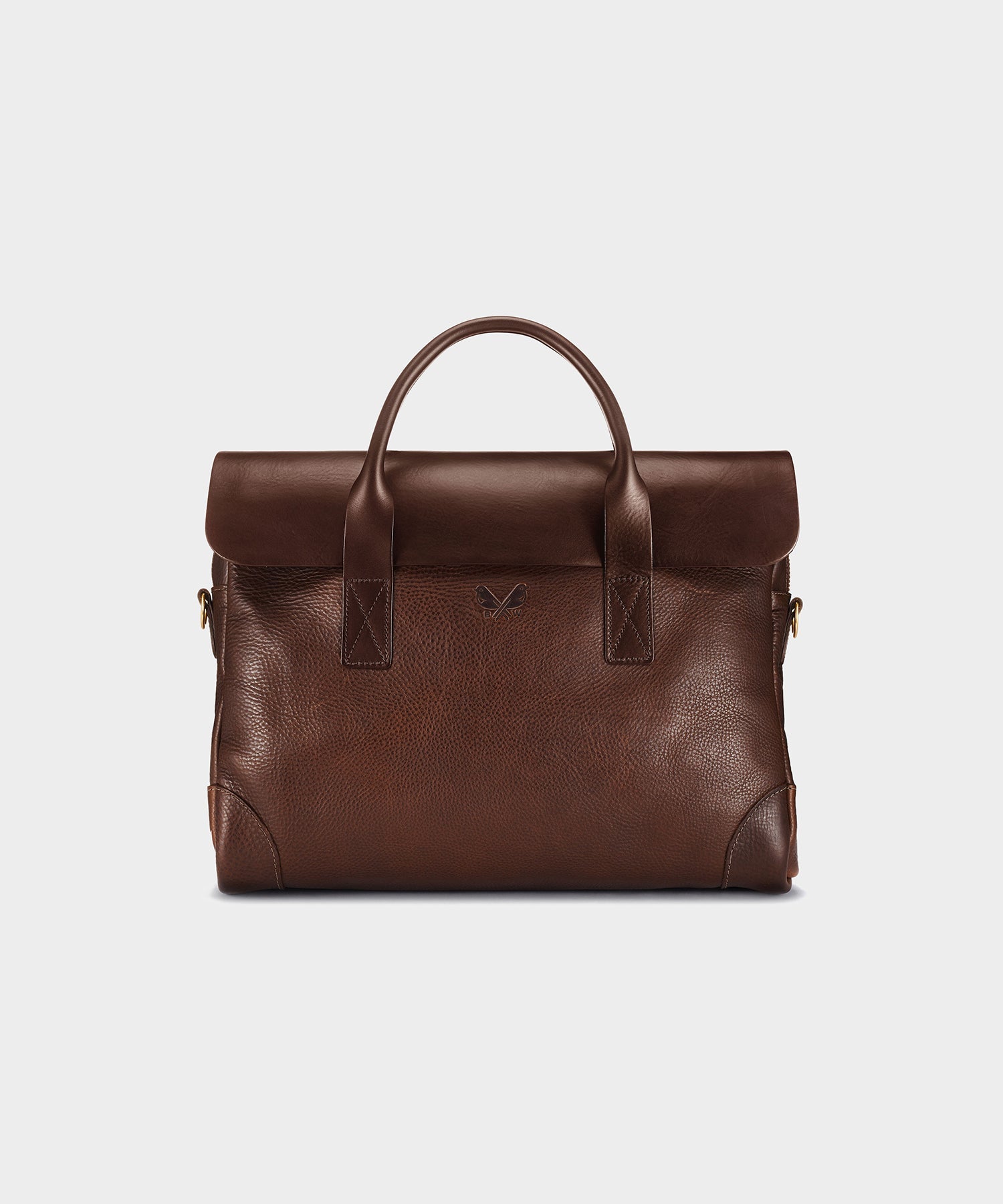 Bennett Winch Leather Brief in Brown – Todd Snyder