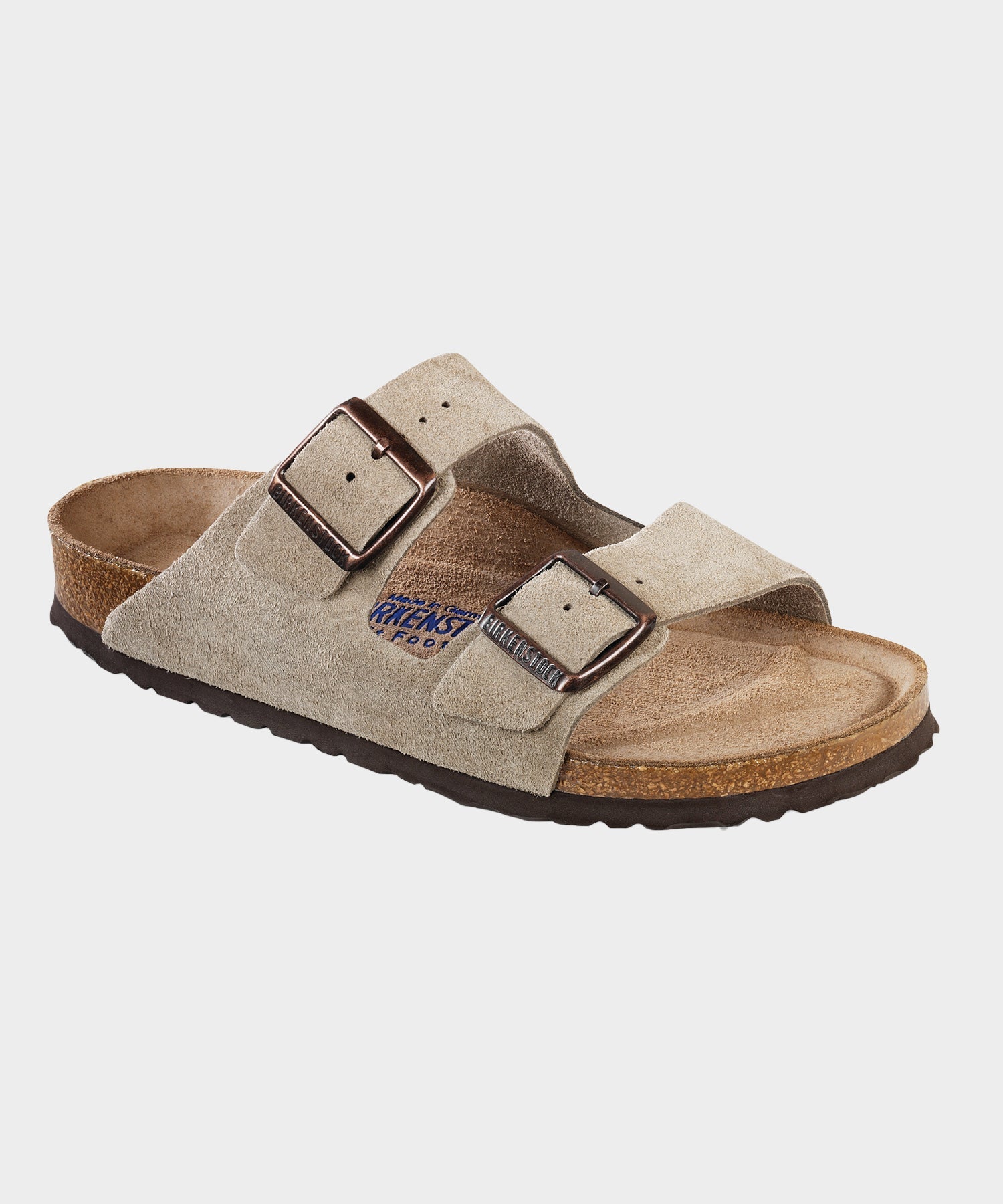 Birkenstock Arizona Soft-Footbed Sandal in Taupe Suede – Todd Snyder