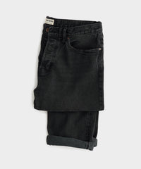 Classic Fit Selvedge Jean in Black Wash