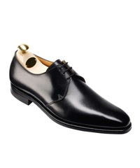 Crockett & Jones Highbury Plain-toe Shoe in Black Calf