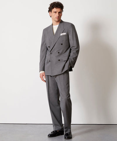 Italian Tropical Wool Wythe Jacket in Grey