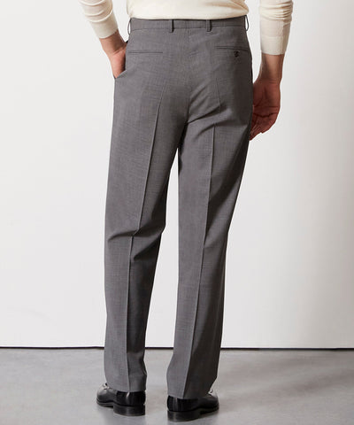 Italian Tropical Wool Wythe Trouser in Grey