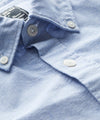 Japanese Selvedge Oxford Button Down Shirt in Blue