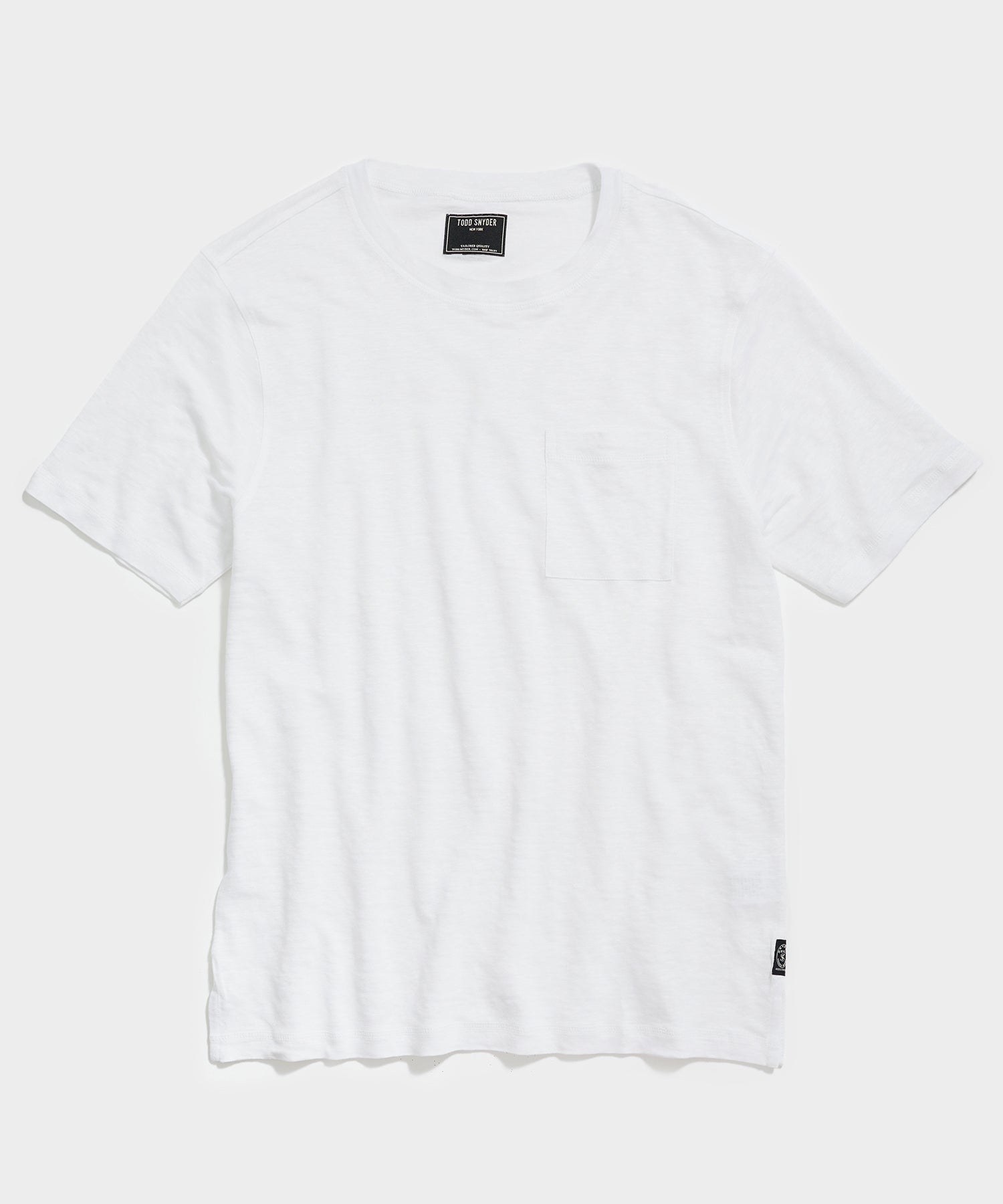 Linen Jersey T-shirt in White