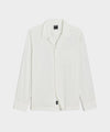 Long Sleeve Rayon Hollywood Shirt in White