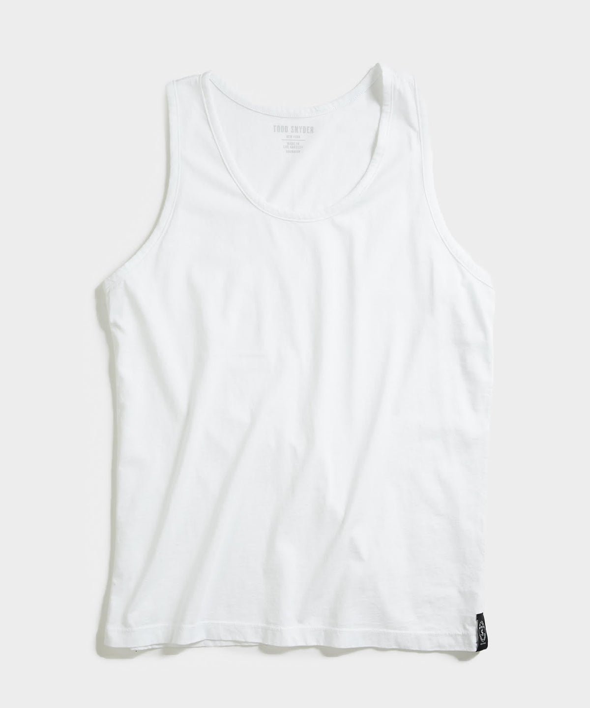 Made in L.A. Tank Top in White