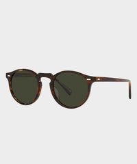 Oliver Peoples Gregory Peck Sunglasses in Tuscany Tortoise