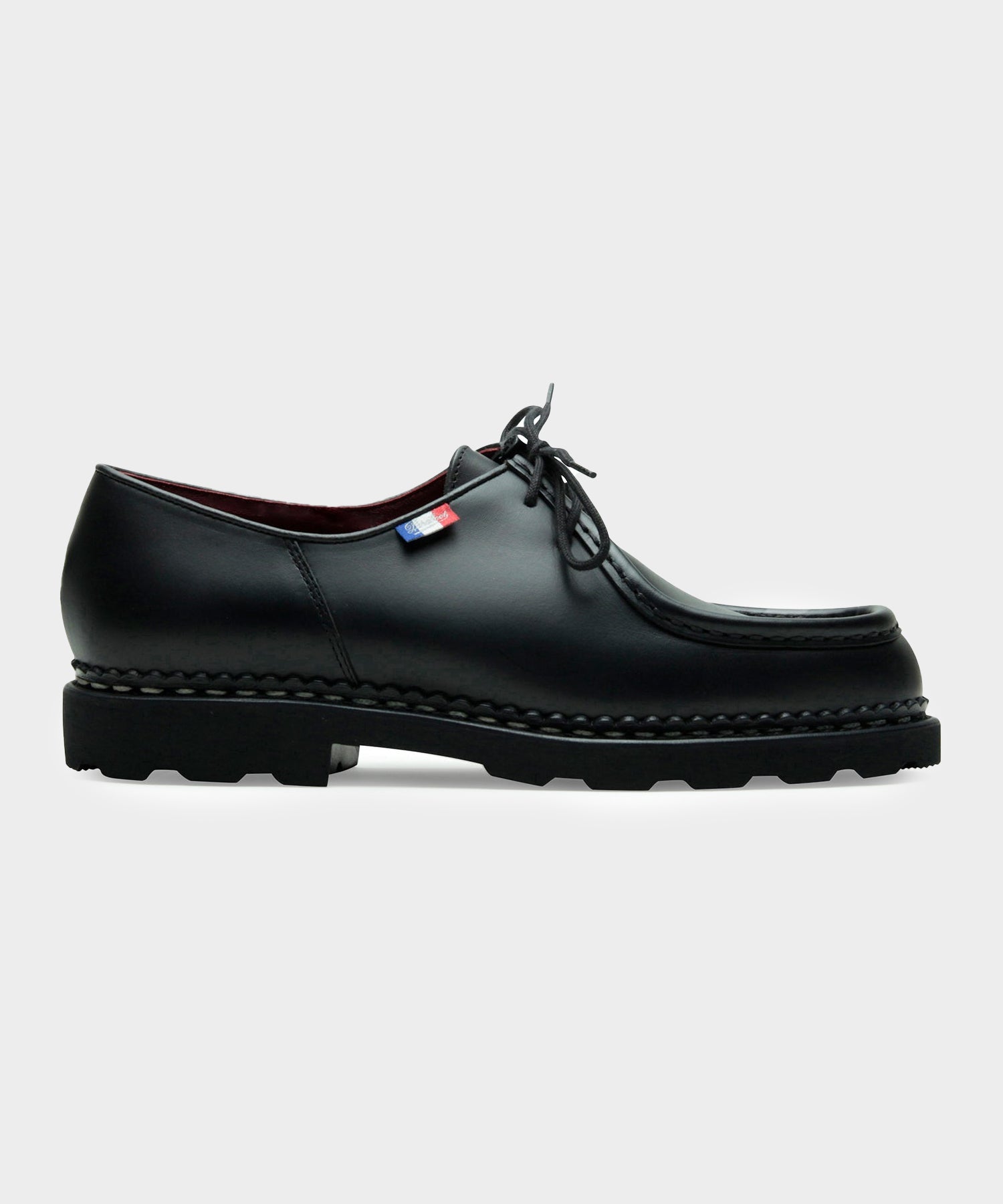 Paraboot Michael Derby Shoe in Lisse Noir – Todd Snyder