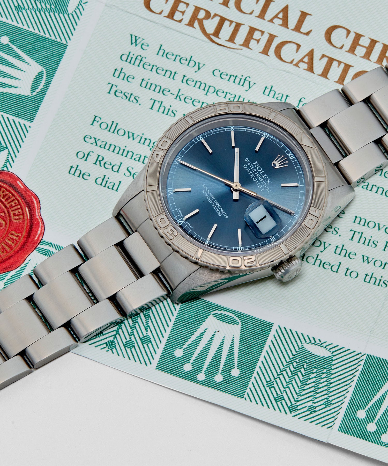 サンダーバード2号30.35.38.40.41.42.43.44.45号 2000 Rolex Thunderbird Datejust Watch – Todd Snyder