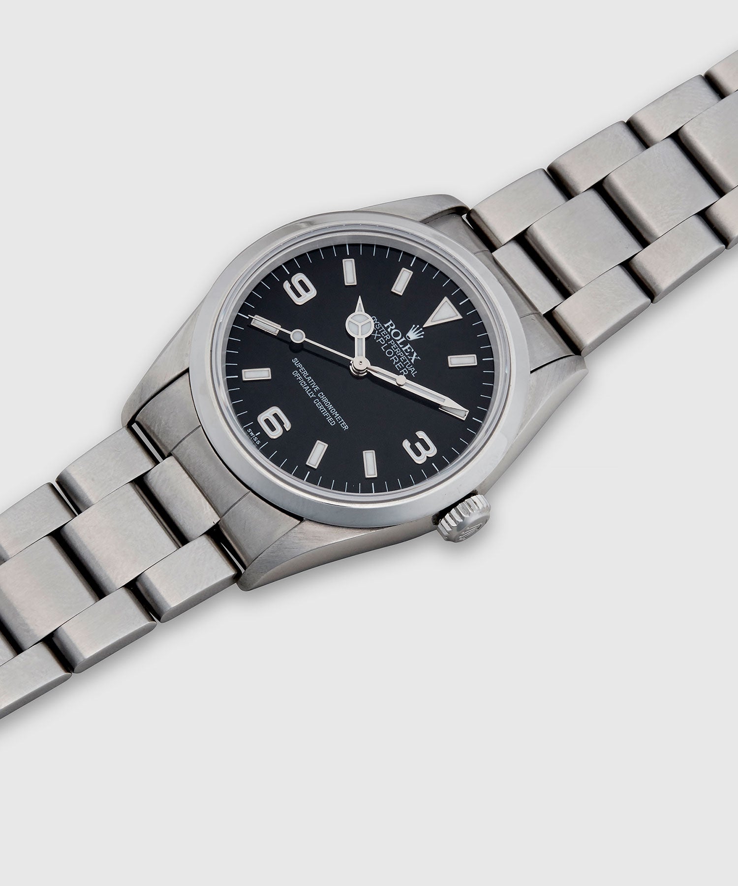 デイトジャスト OYSTER PERPETUAL 1997 Rolex Oyster Perpetual Explorer Watch – Todd Snyder