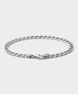 Miansai 4mm Cuban Chain Bracelet in Sterling Silver
