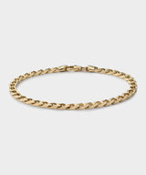 Miansai 4mm Cuban Chain Bracelet in Gold Vermeil