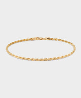 Miansai Rope Chain Bracelet in Gold