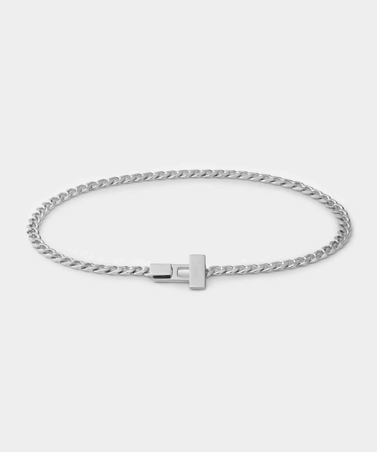 Miansai Sterling Silver Bode Chain Bracelet