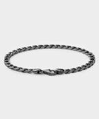 Miansai Black Rhodium Cuban Chain Bracelet