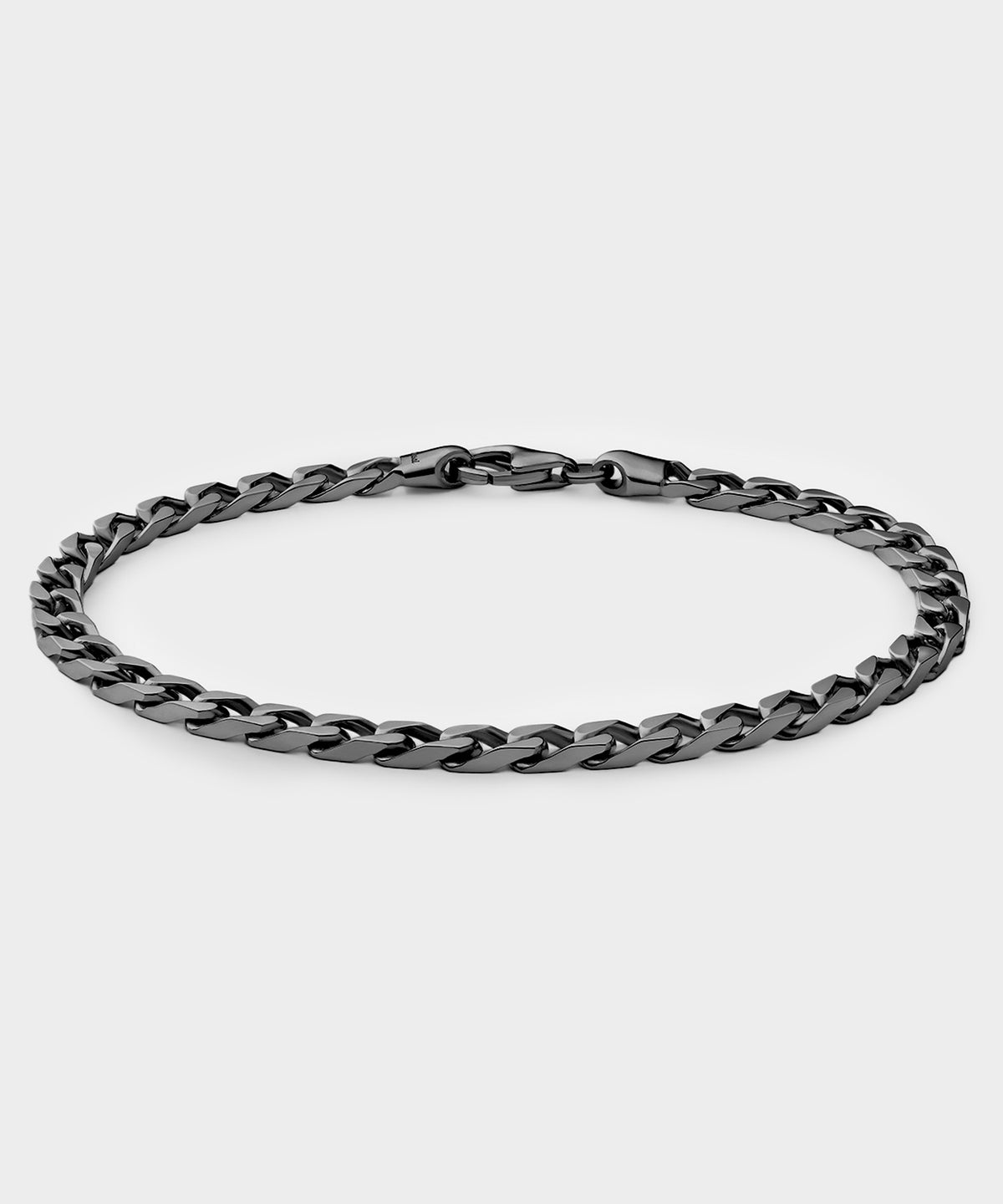 Miansai Black Rhodium Cuban Chain Bracelet