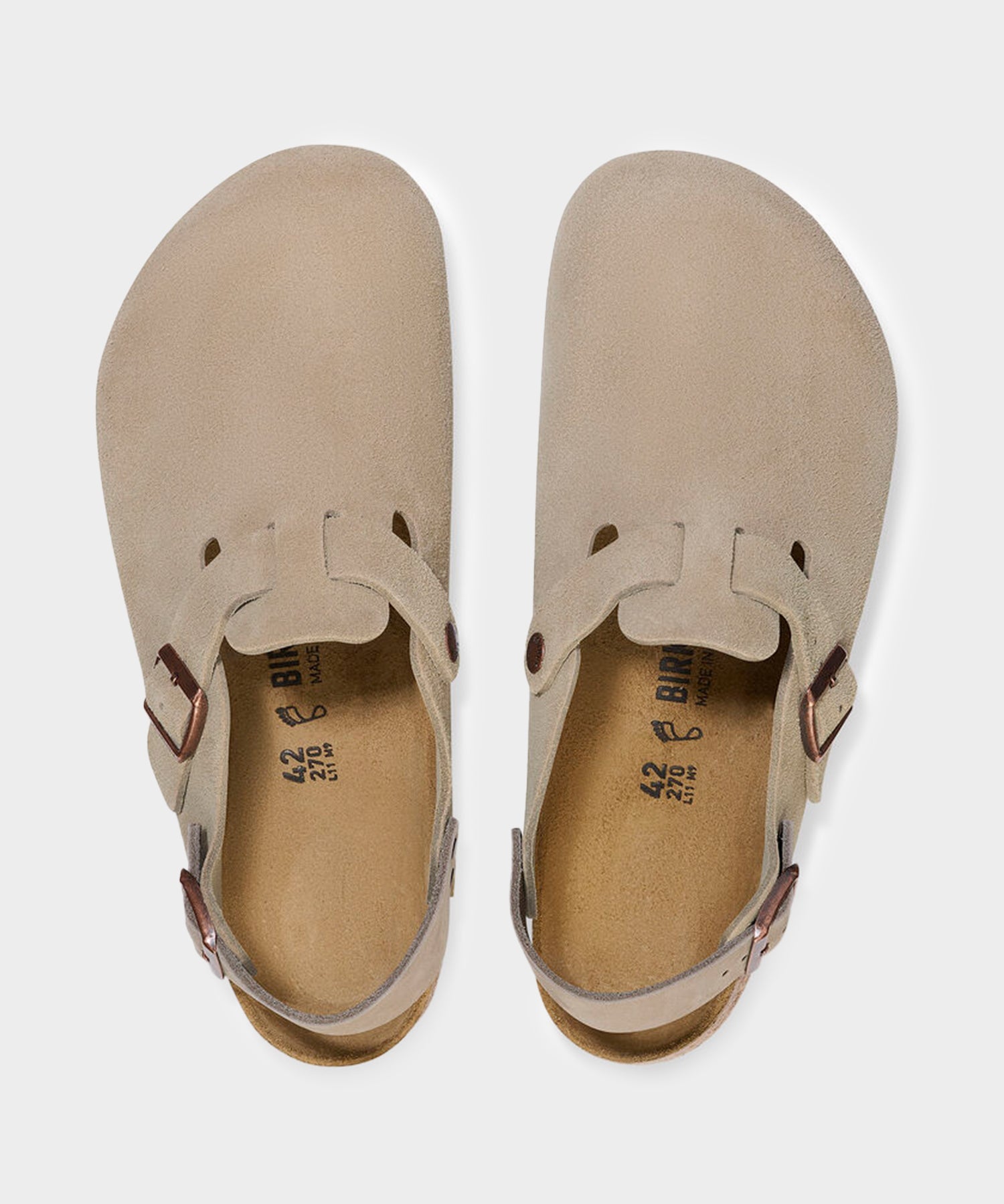 Birkenstock Tokio Suede Clog in Taupe – Todd Snyder