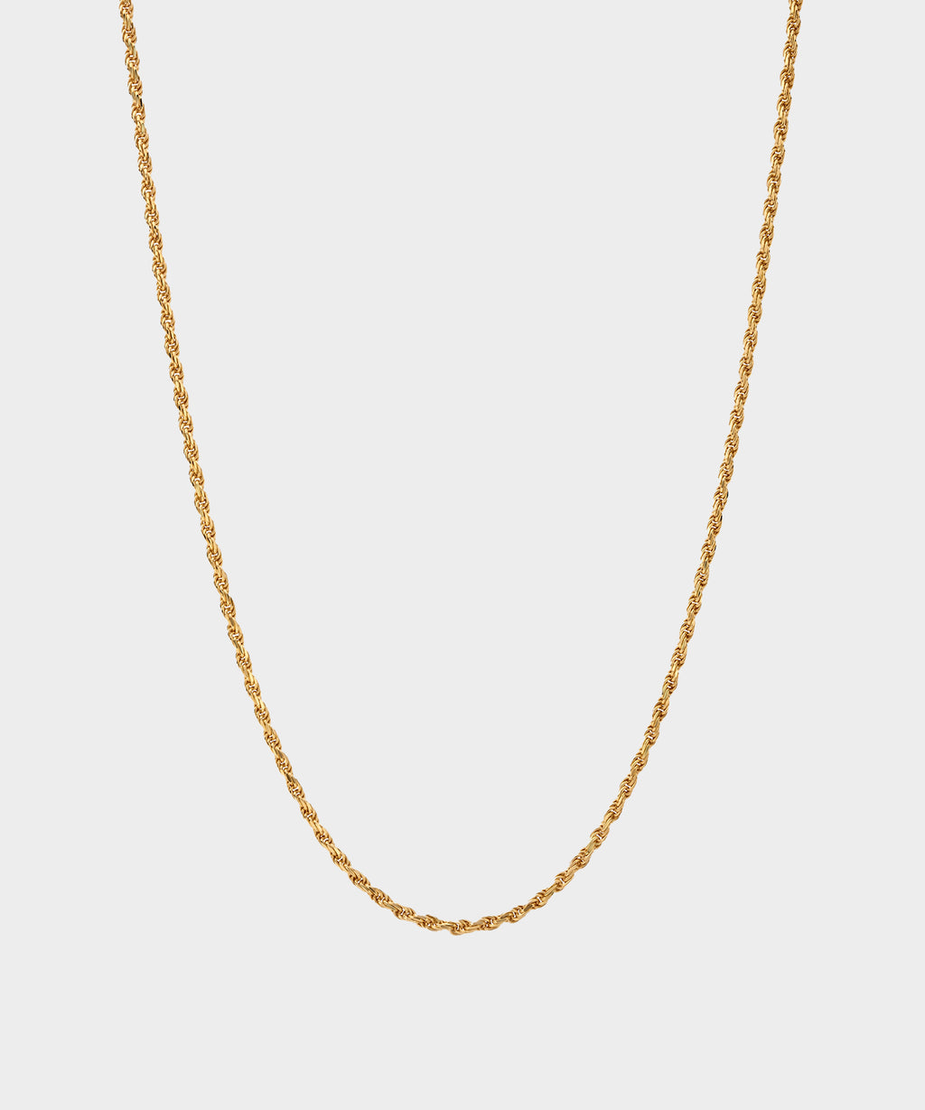Miansai Gold Vermeil Rope Chain Necklace