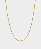 Miansai Gold Vermeil Rope Chain Necklace