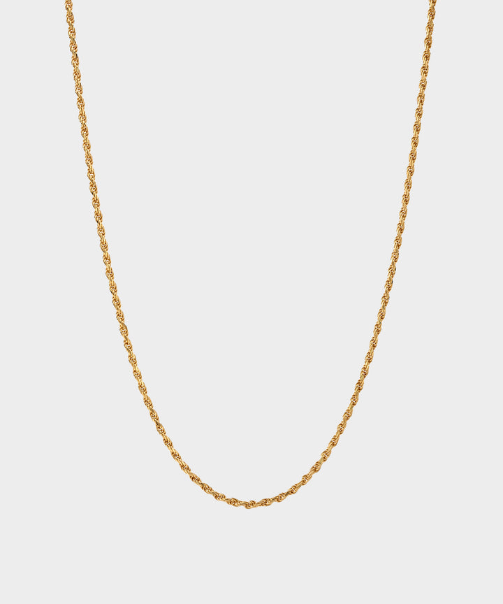 Miansai Gold Vermeil Rope Chain Necklace