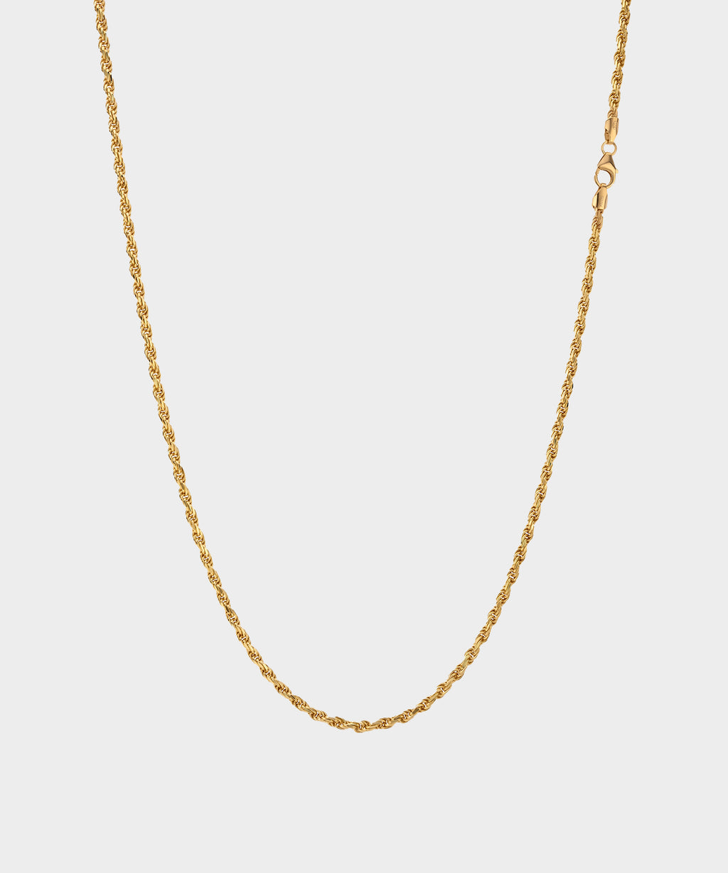 Miansai Gold Vermeil Rope Chain Necklace
