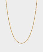 Miansai Gold Vermeil Rope Chain Necklace