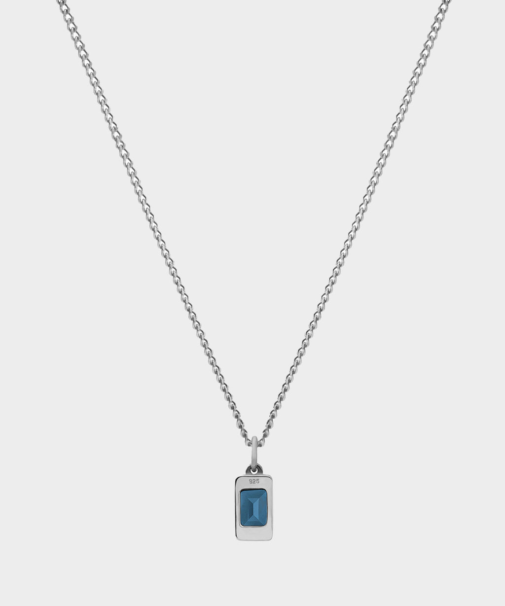 Miansai Sterling Silver Valor Topaz Necklace