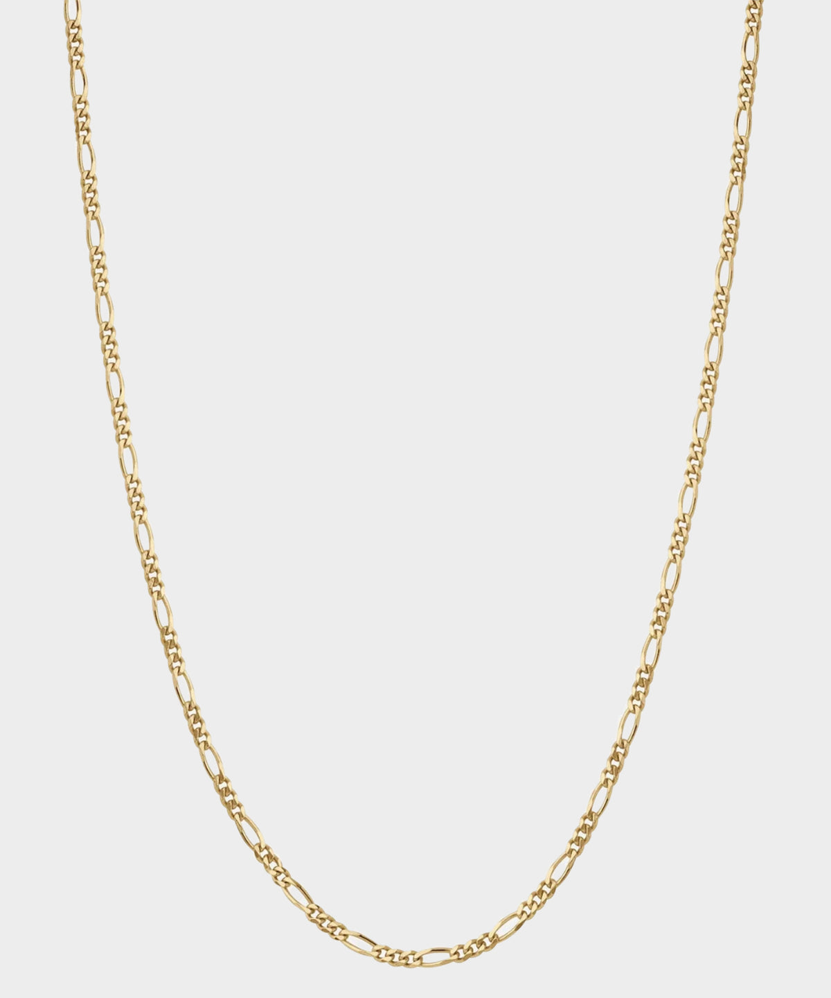 Miansai 3mm Figaro Chain Necklace in Gold Vermeil