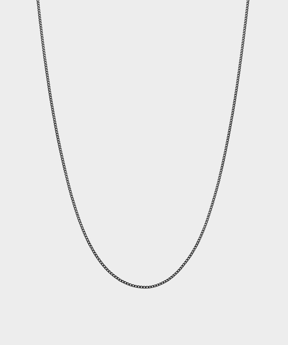 Miansai Black Rhodium Cuban Chain Necklace
